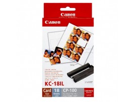 Canon Ink/Label KC-18IL Card Size Sticker